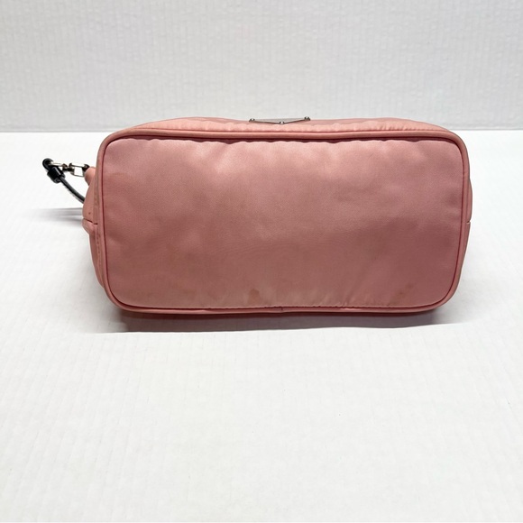 Prada Tessuto Nylon Pochette Bag Pink - Picture 6 of 11